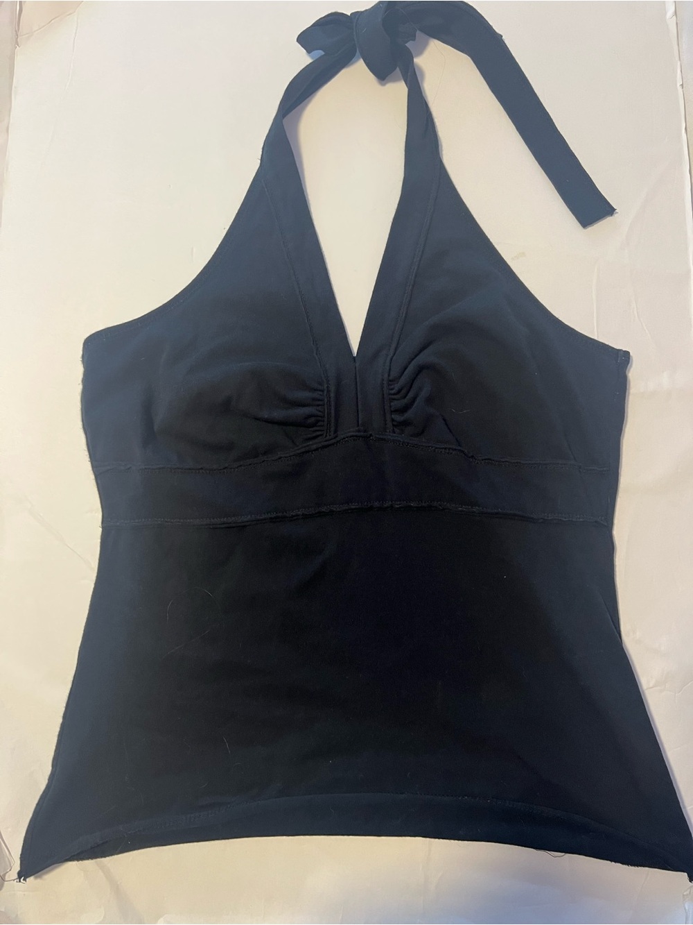 SO Wear it Declare it Black Halter Top
